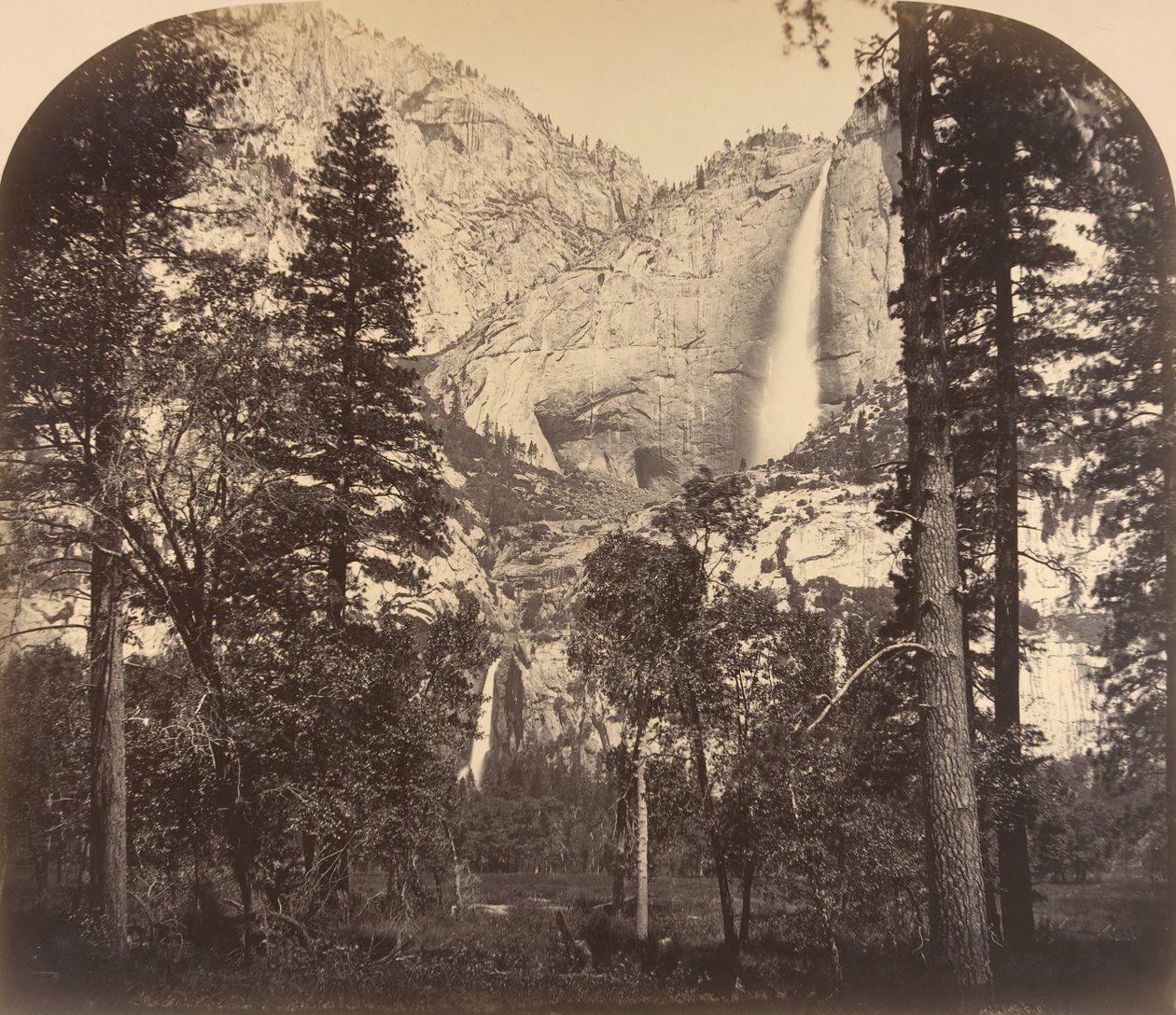 Yosemite ősz. Le a Völgyben. 2637 Ft., 1861. alkotó: Carleton Emmons Watkins