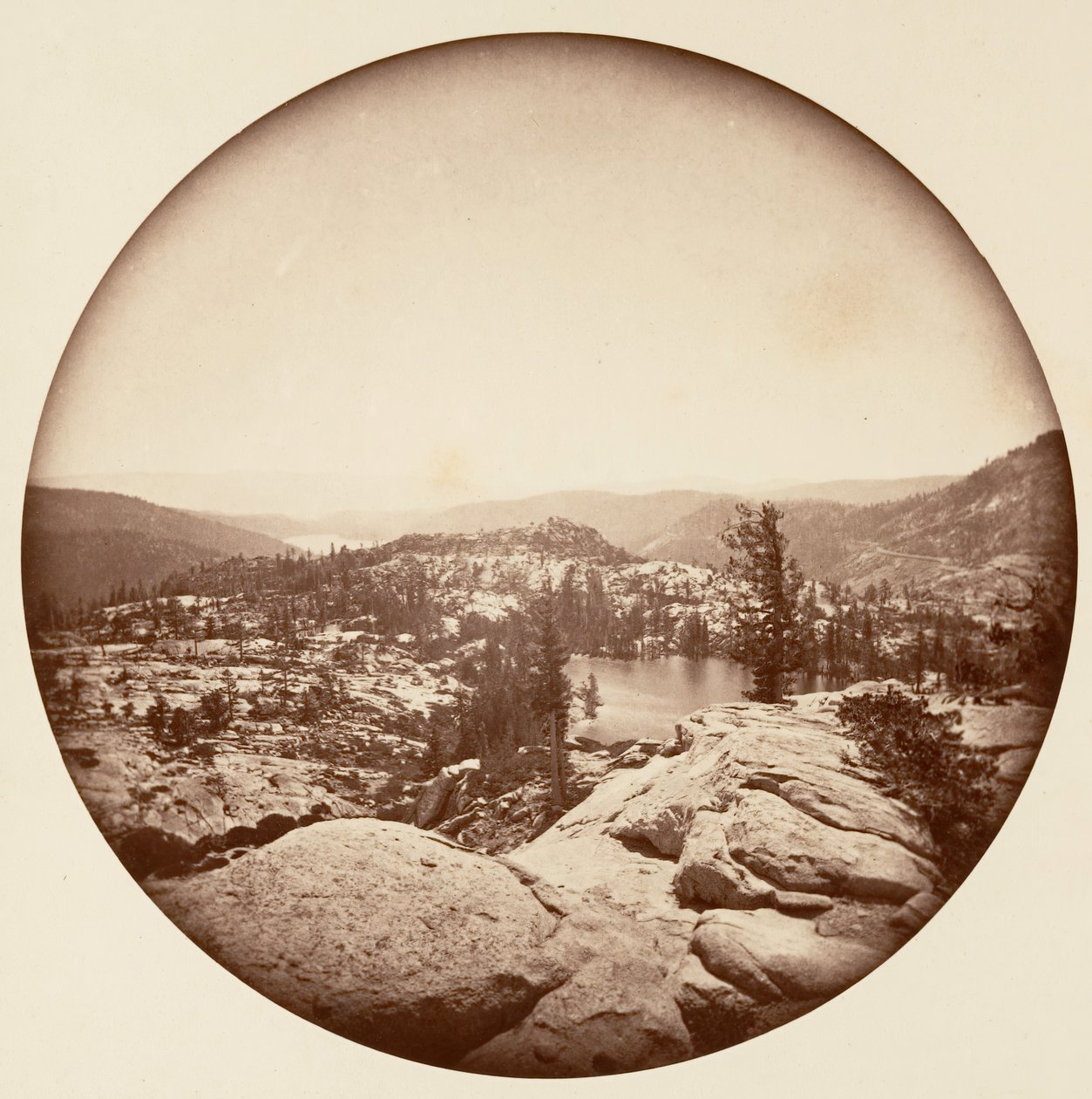 [Yosemite Nemzeti Park, Kalifornia], kb. 1878. alkotó: Carleton Emmons Watkins