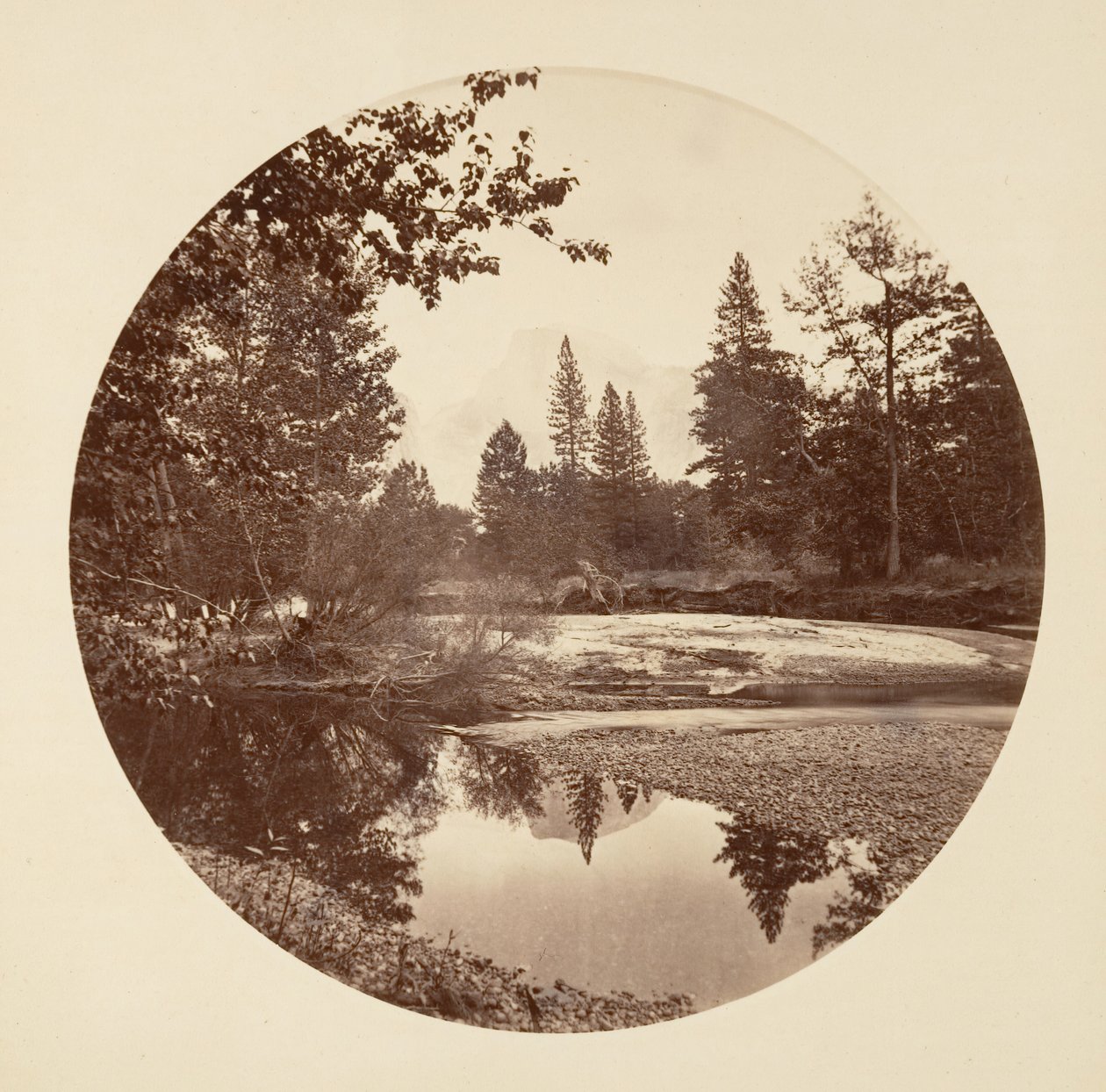[Yosemite Nemzeti Park, Kalifornia], kb. 1878. alkotó: Carleton Emmons Watkins