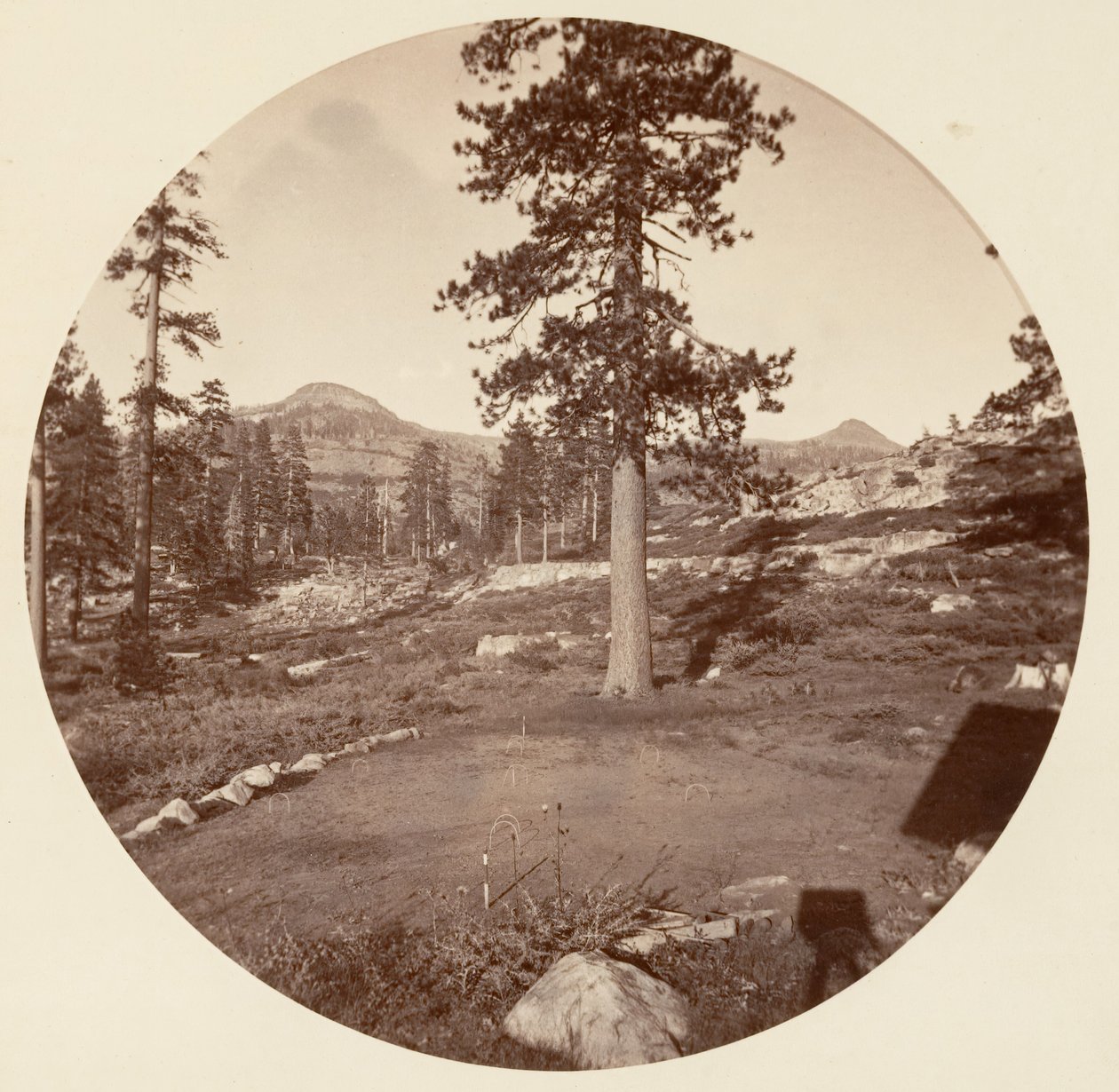 [Yosemite Nemzeti Park, Kalifornia], kb. 1878. alkotó: Carleton Emmons Watkins