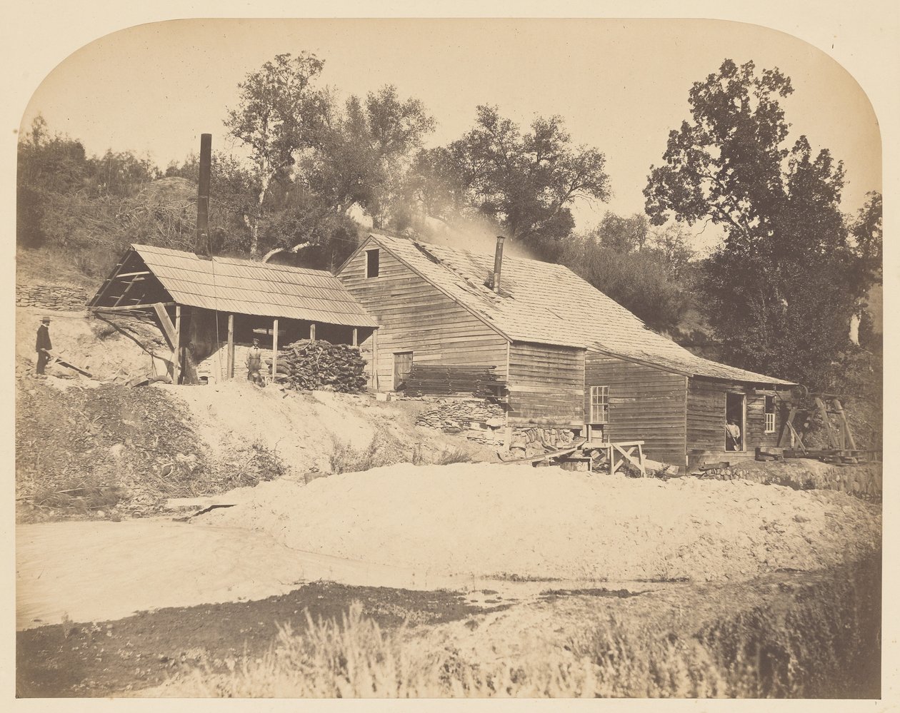 [Agua Fria Malom] alkotó: Carleton Watkins