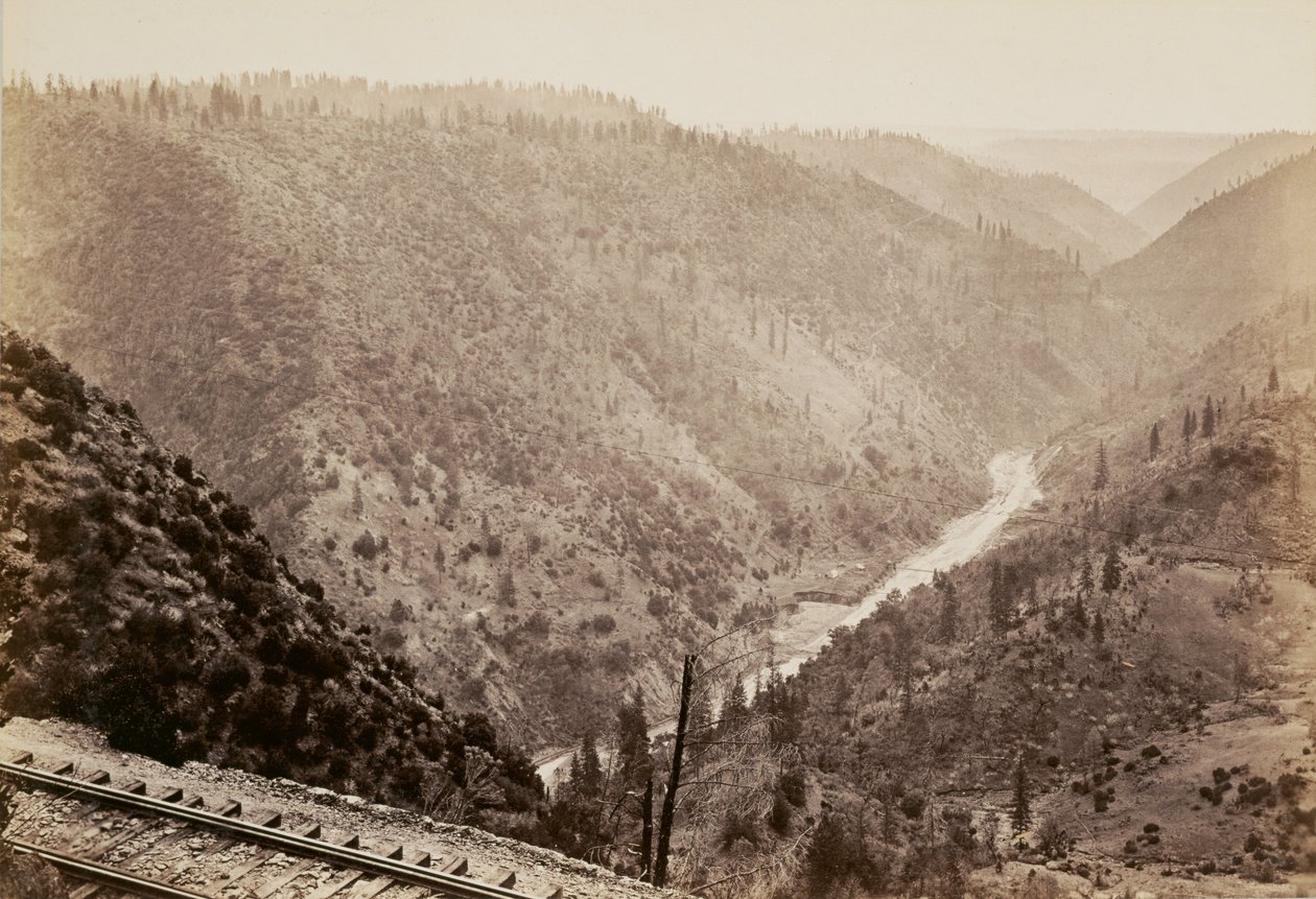 [Amerikai folyó a Horn-foktól] alkotó: Carleton Watkins