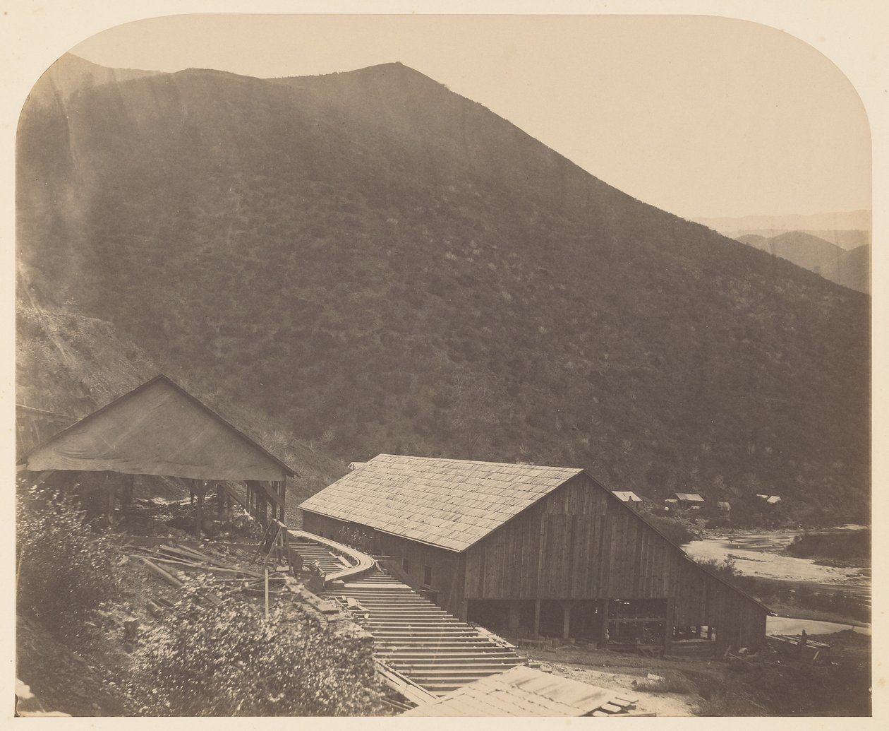 [Benton Mills West] alkotó: Carleton Watkins