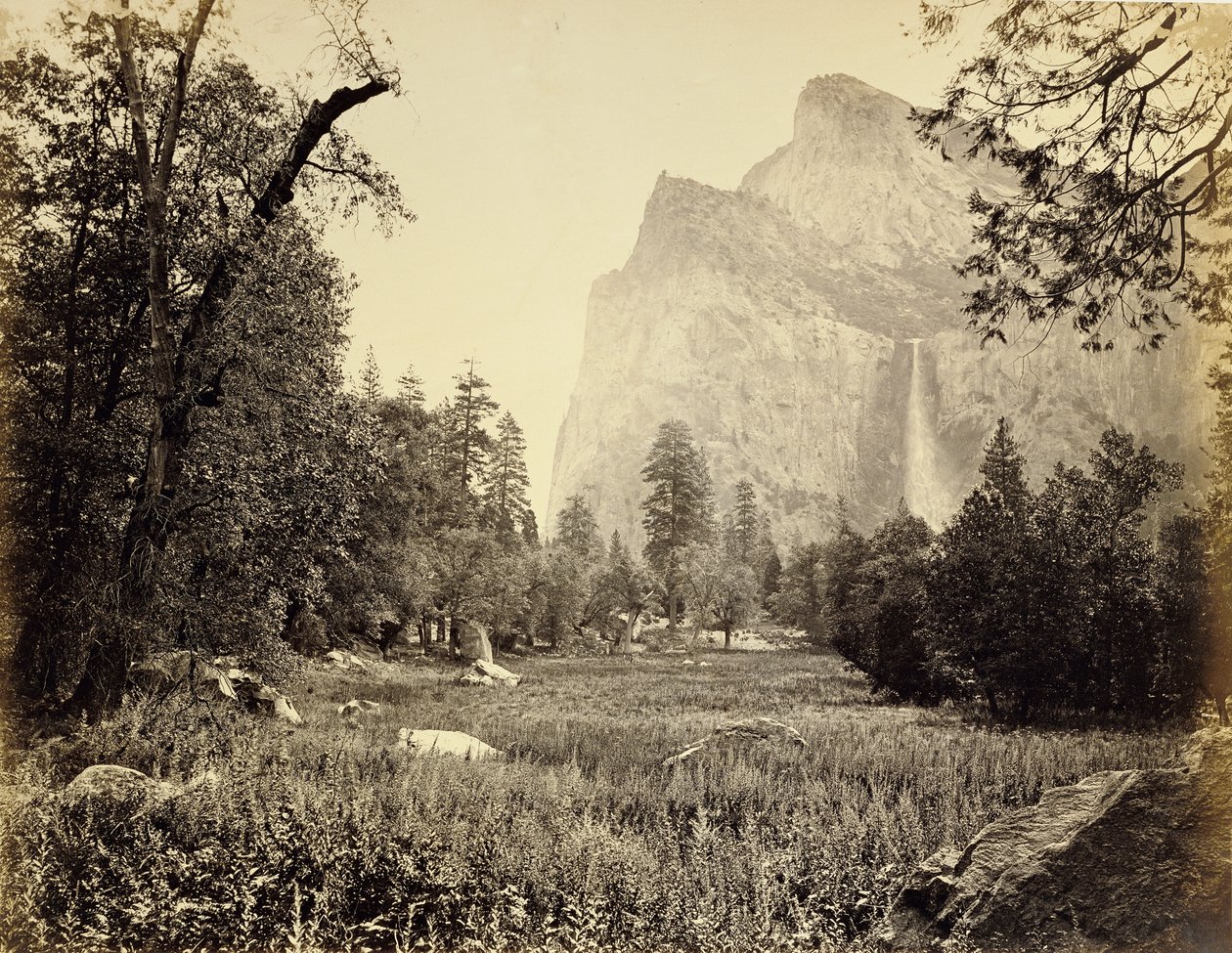 Menyasszonyi fátyol, 900 láb alkotó: Carleton Watkins