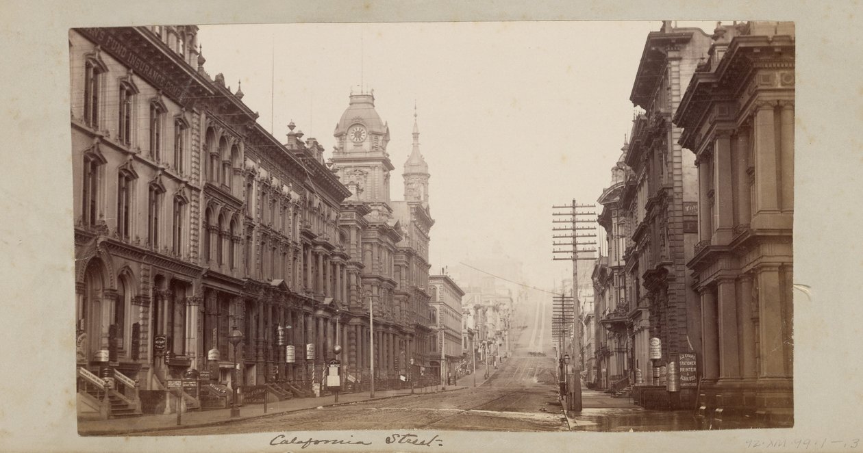 California Street alkotó: Carleton Watkins