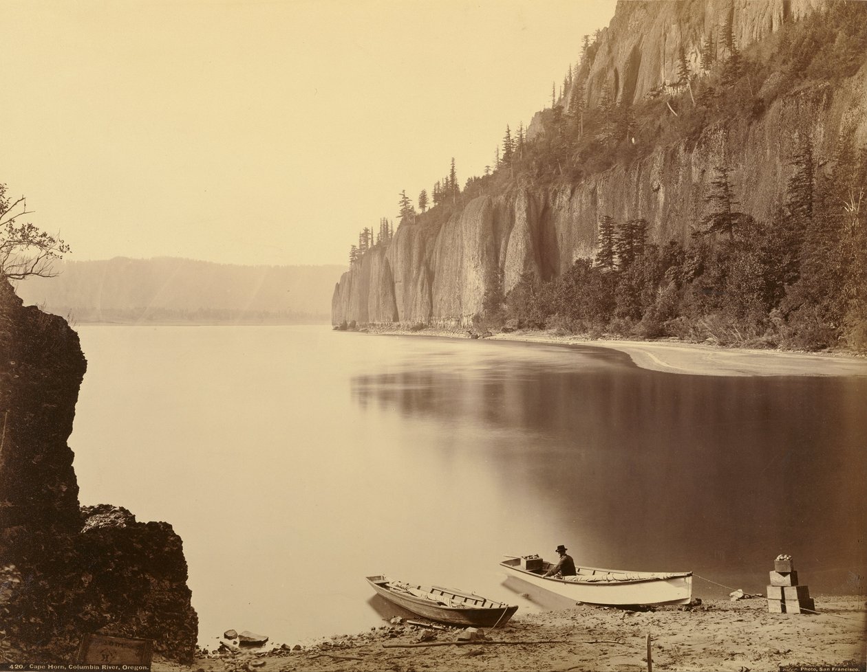 Cape Horn, Columbia River, Oregon alkotó: Carleton Watkins