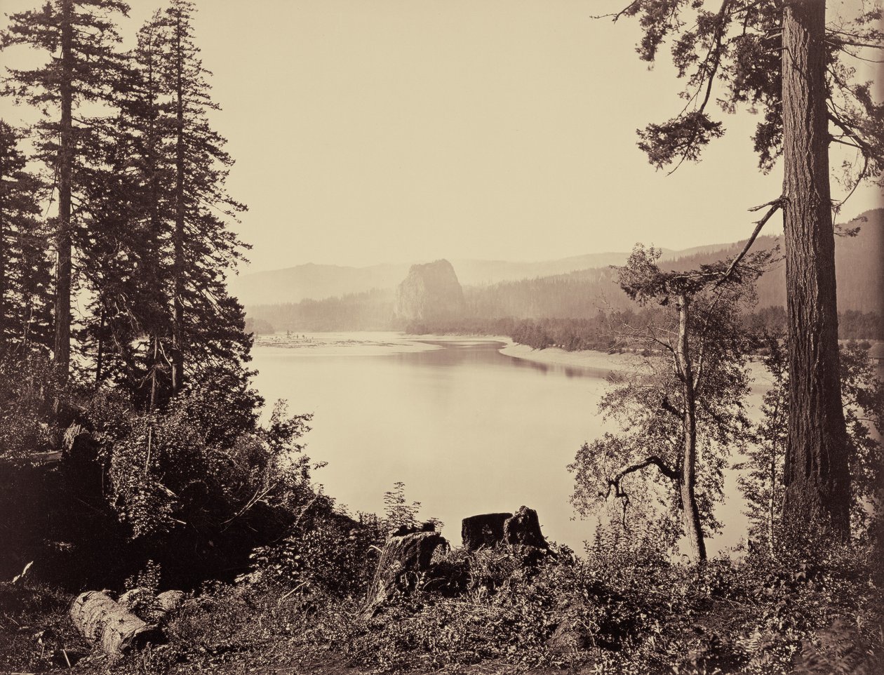 Castle Rock, Columbia folyó alkotó: Carleton Watkins