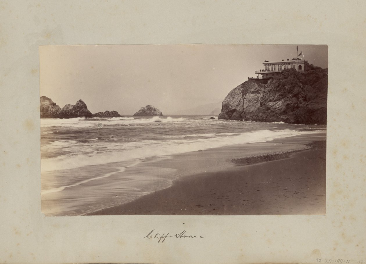 Ház a sziklán alkotó: Carleton Watkins