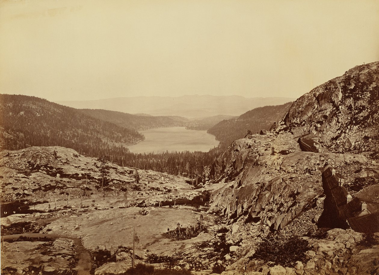 Donner-tó, C.P.R.R. alkotó: Carleton Watkins