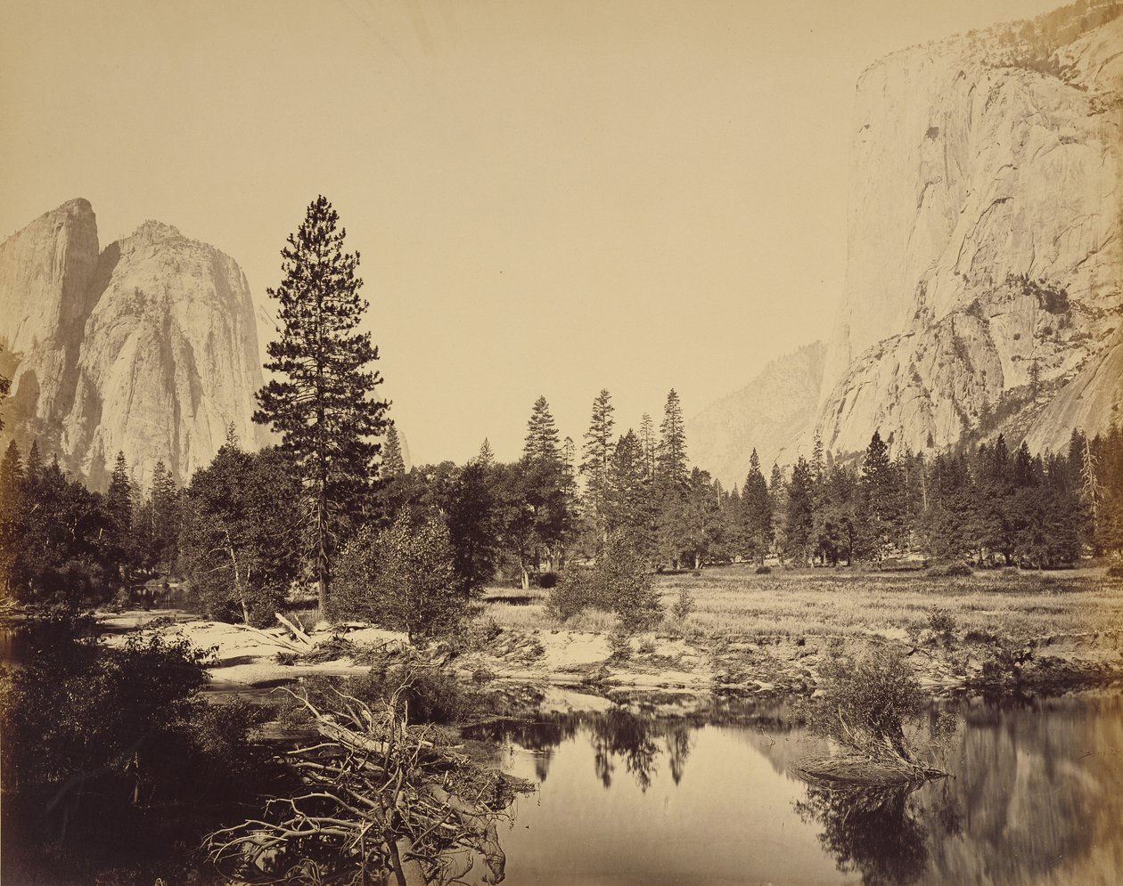 [Le a völgyben] alkotó: Carleton Watkins