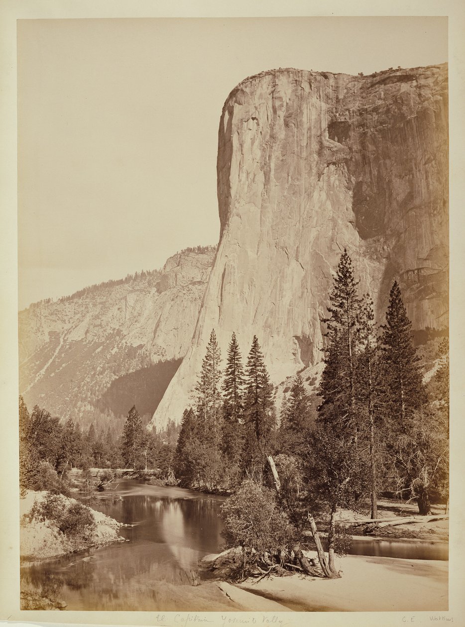 [El Capitan, Yosemite-völgy] alkotó: Carleton Watkins