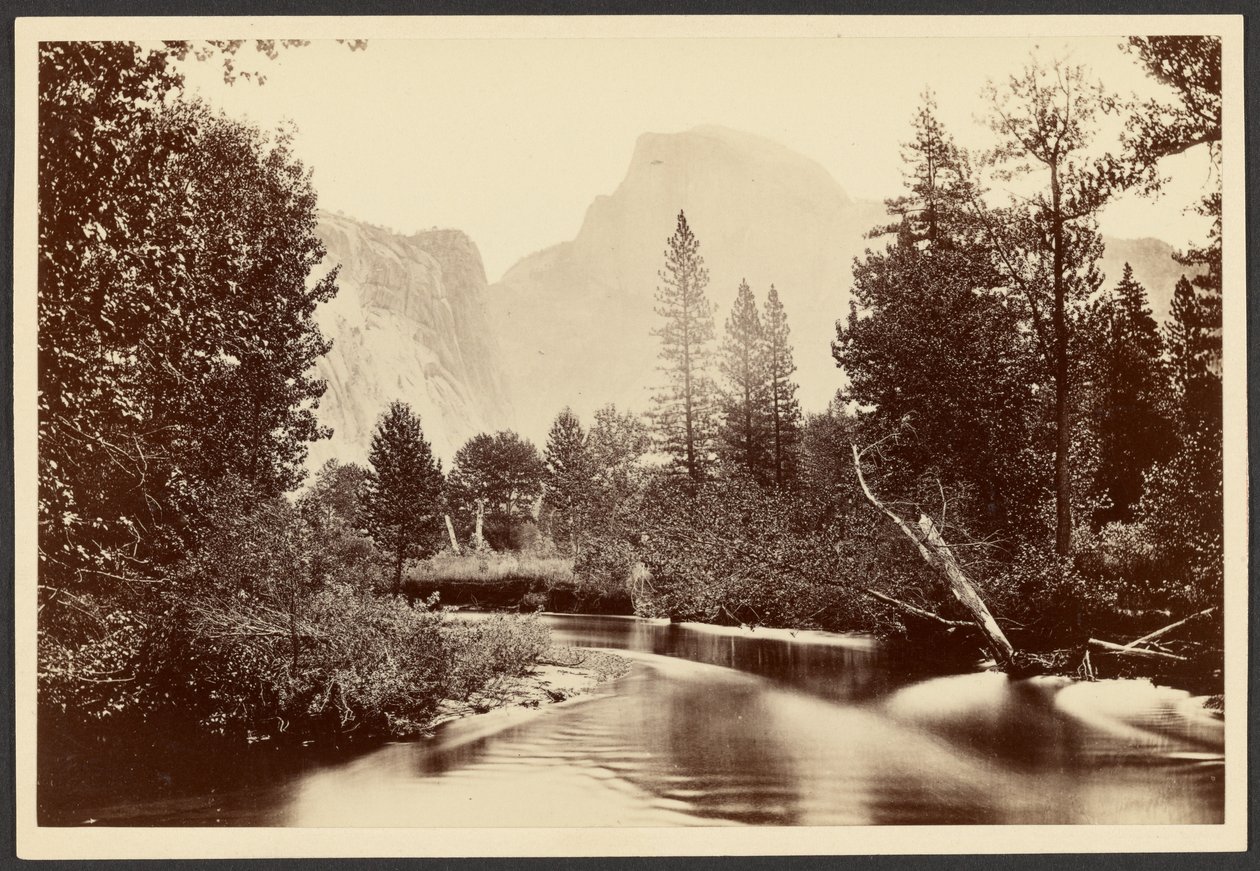 "Half Dome - Yosemite" alkotó: Carleton Watkins