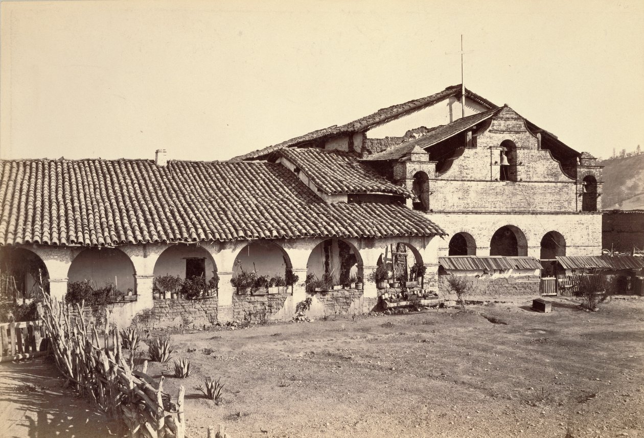 [San Antonio de Padua misszió] alkotó: Carleton Watkins