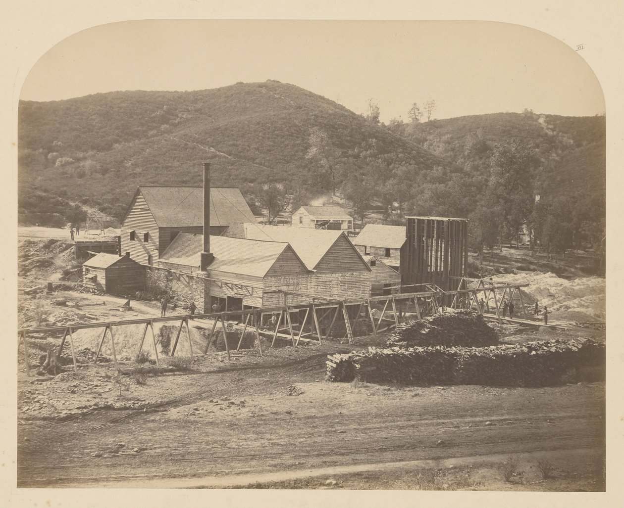 Mt. Ophir malom alkotó: Carleton Watkins