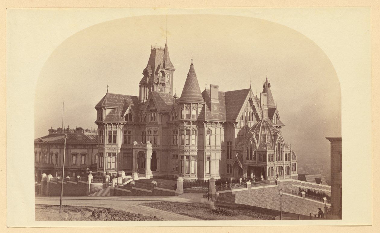 [Mrs. Hopkins rezidenciája, San Francisco] alkotó: Carleton Watkins