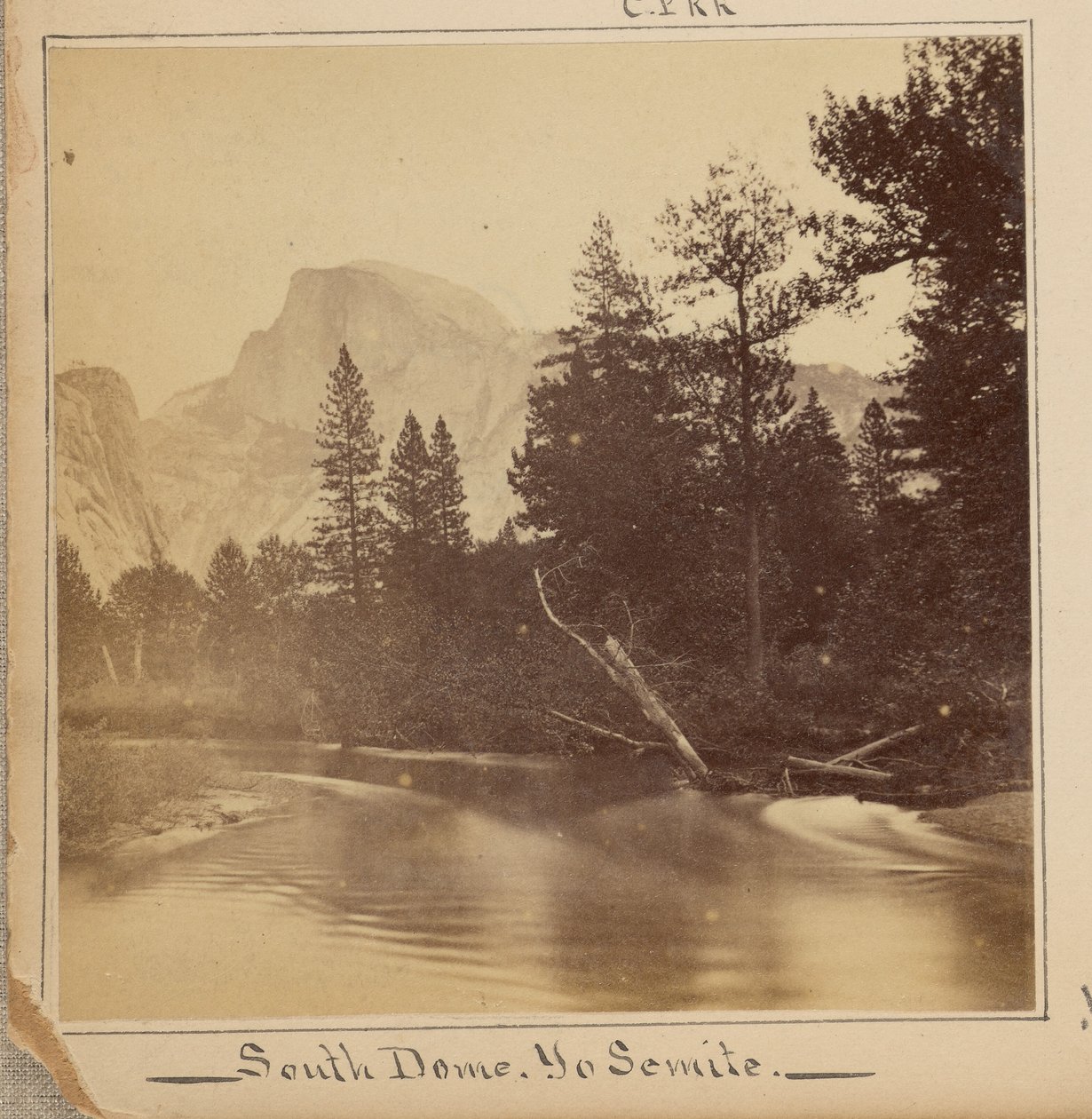 Déli kupola, Yosemite alkotó: Carleton Watkins