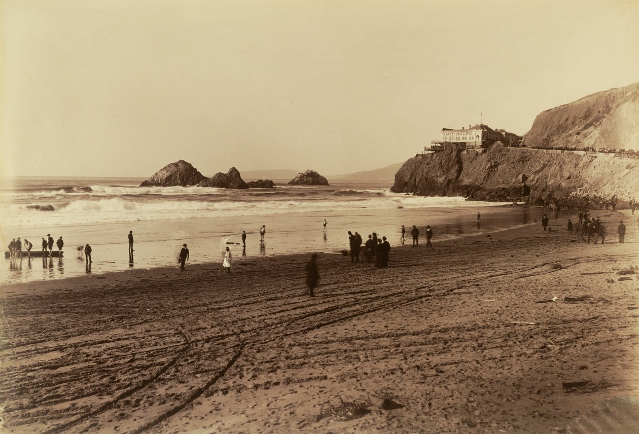 A Cliff House, San Francisco alkotó: Carleton Watkins