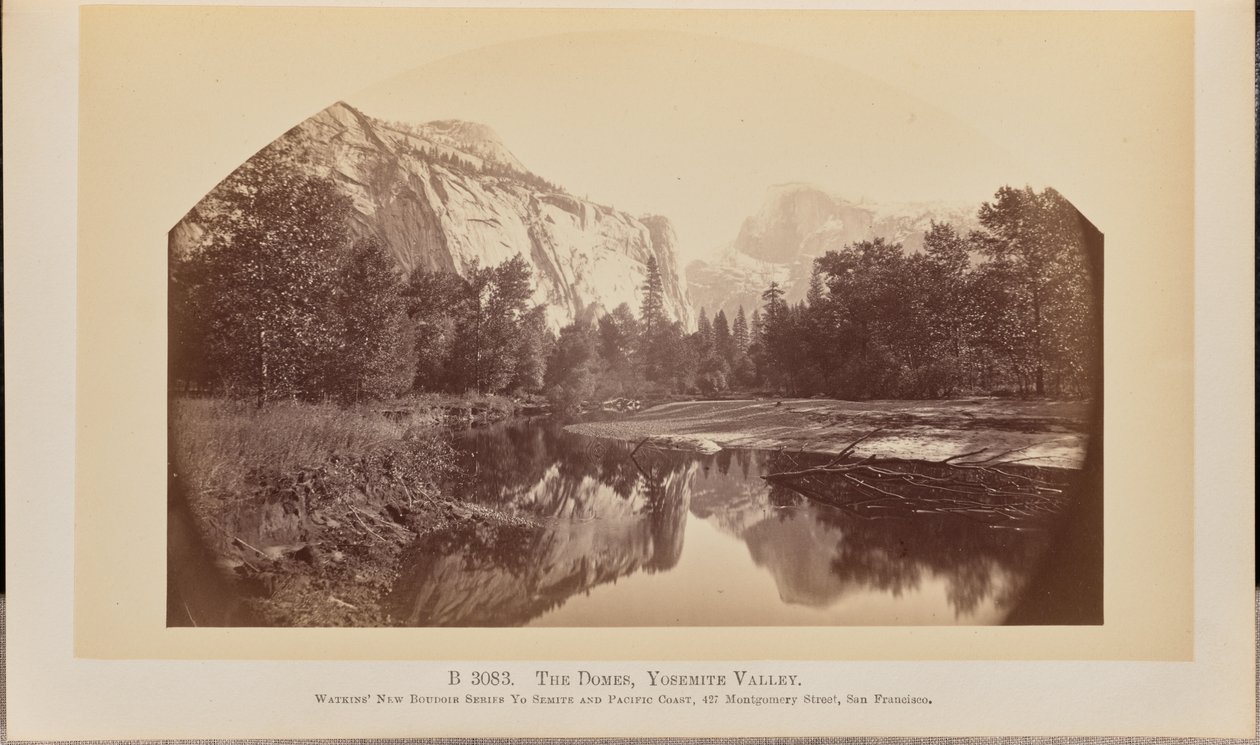 A kupolák, Yosemite-völgy alkotó: Carleton Watkins