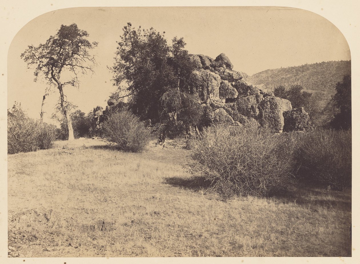 [Tower Rock - északi kilátás] alkotó: Carleton Watkins