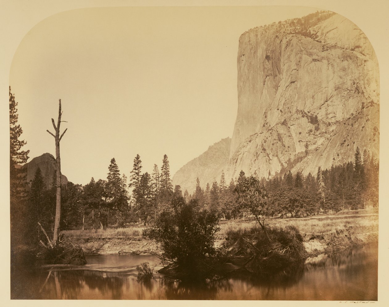 Tutucanula - El Capitan, 3600 láb, Yosemite alkotó: Carleton Watkins