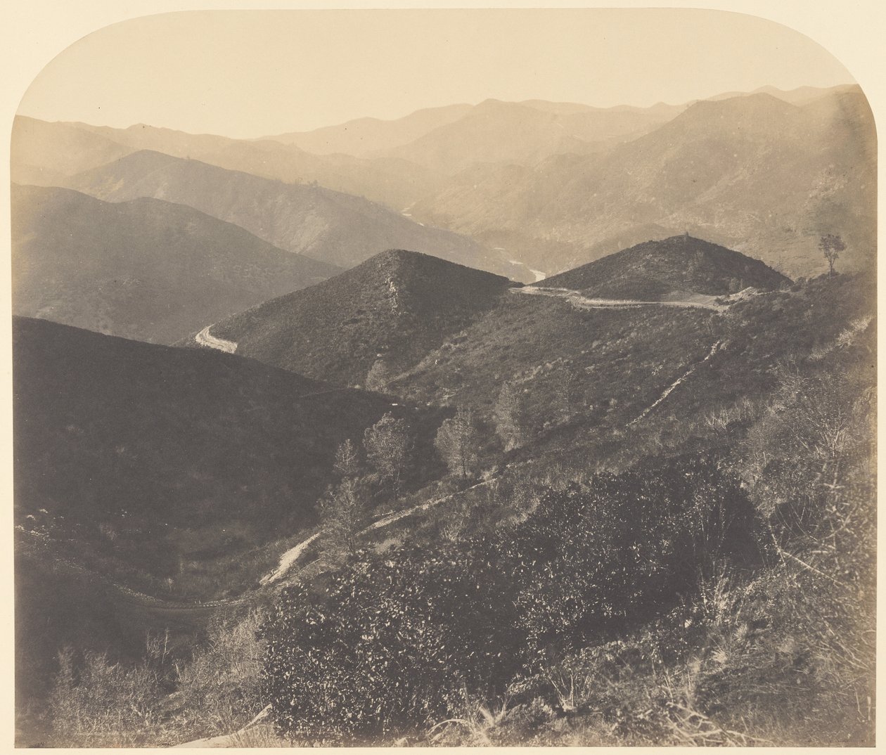 [Kilátás a Josephine-hegyről, északra nézve] / [Kilátás északra] alkotó: Carleton Watkins