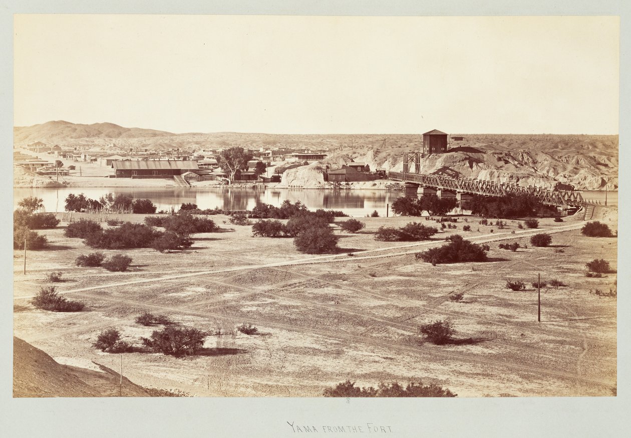 [Yuma az erődből] alkotó: Carleton Watkins