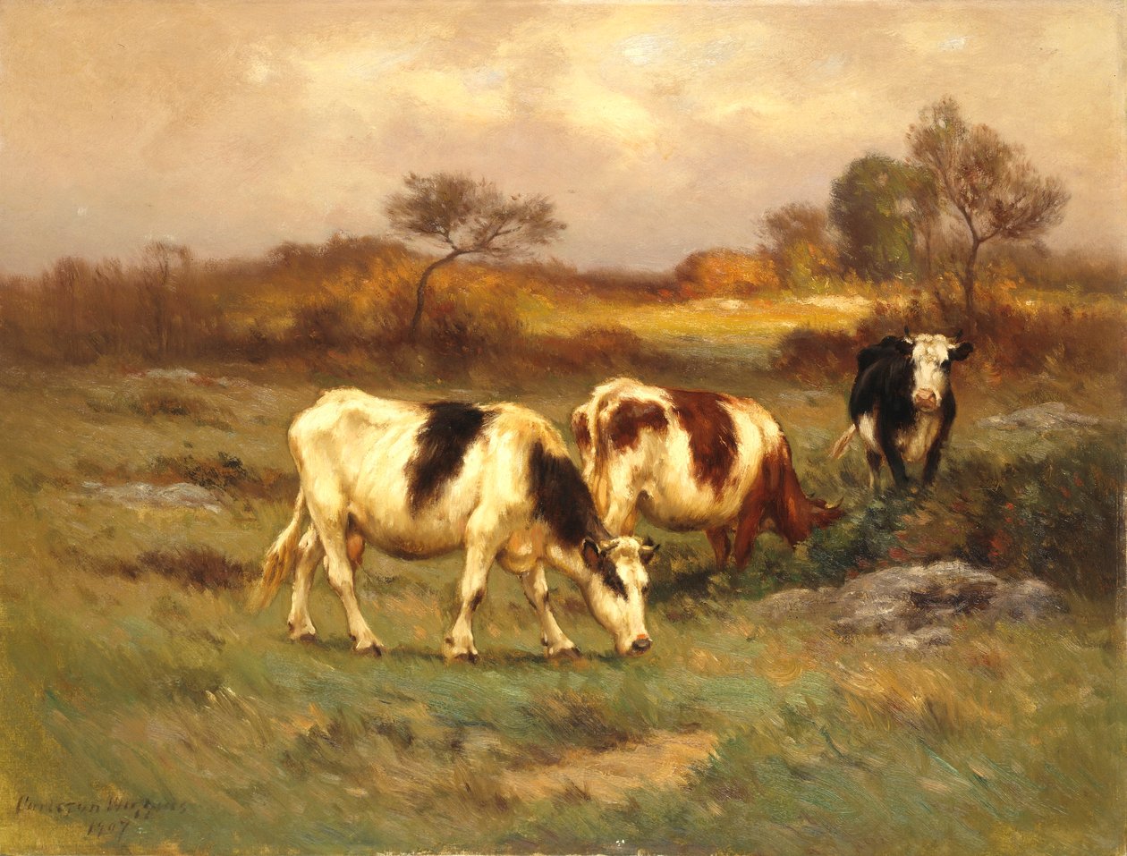 A legelő telek alkotó: Carleton Wiggins