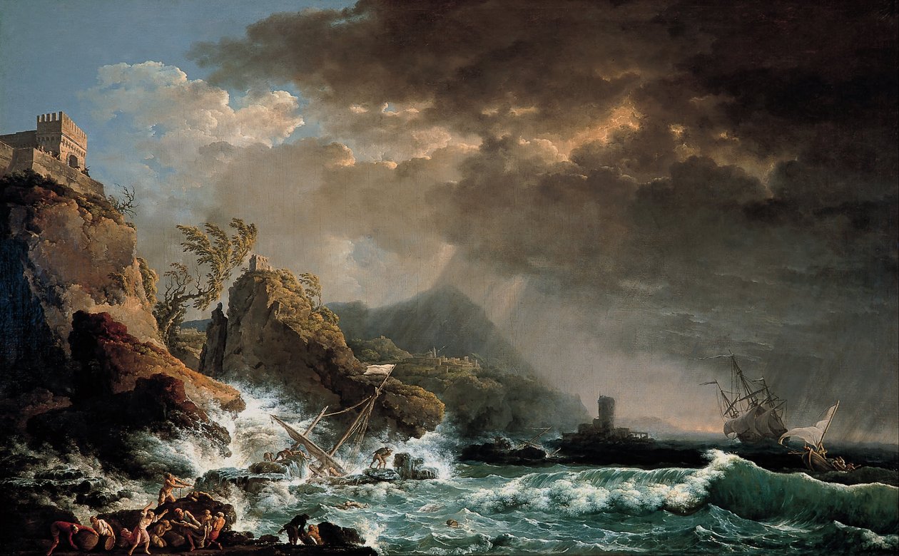 Hajótörés a Rocky Inletben alkotó: Carlo Bonavia