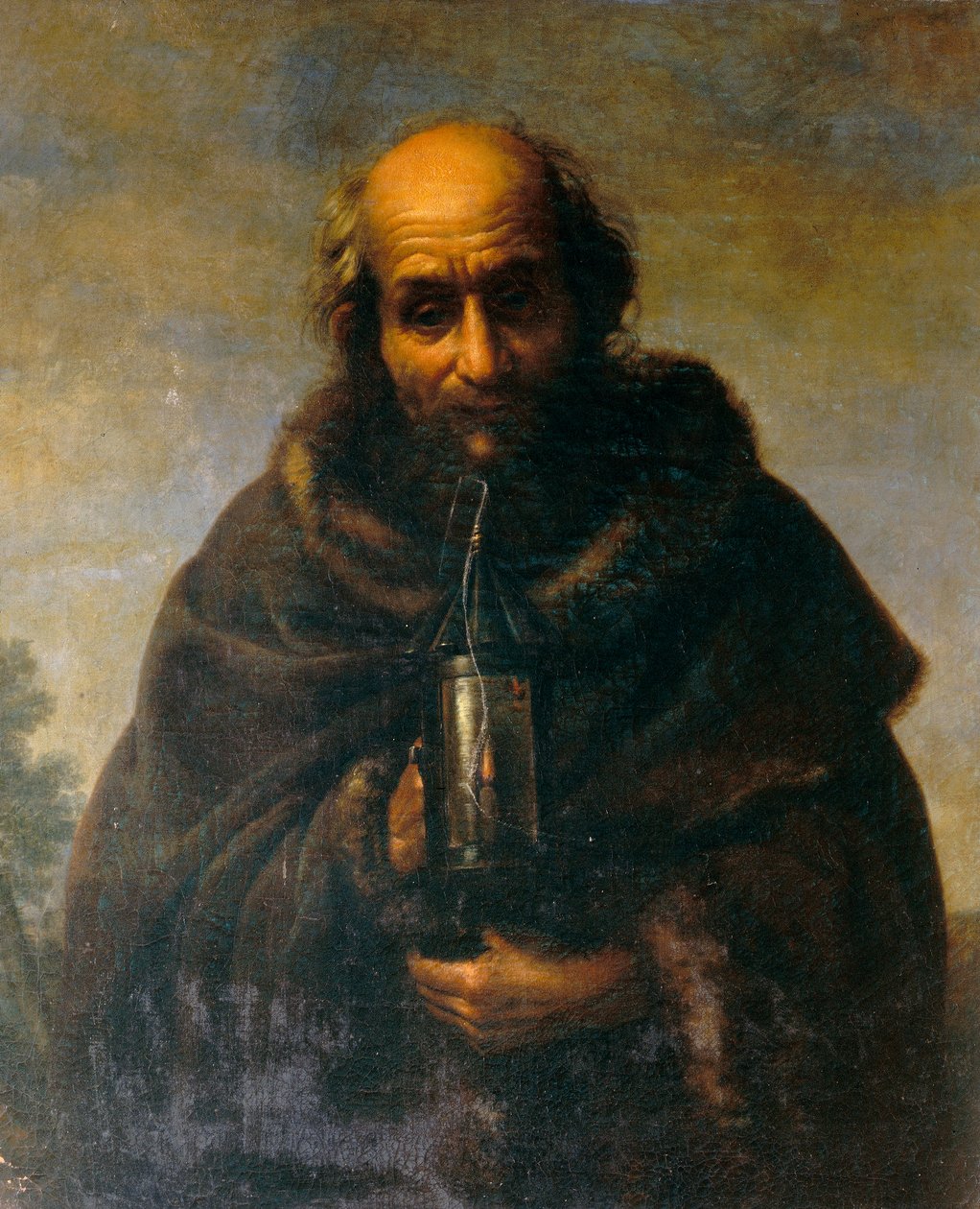 Diogenes alkotó: Carlo Dolci