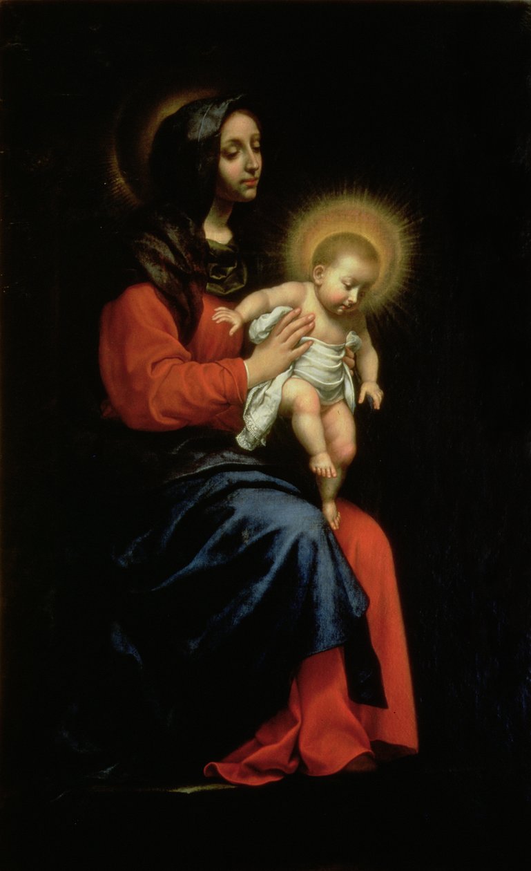 Madonna és gyermeke alkotó: Carlo Dolci