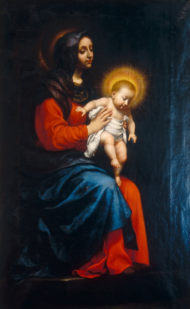 Madonna gyermekkel alkotó: Carlo Dolci