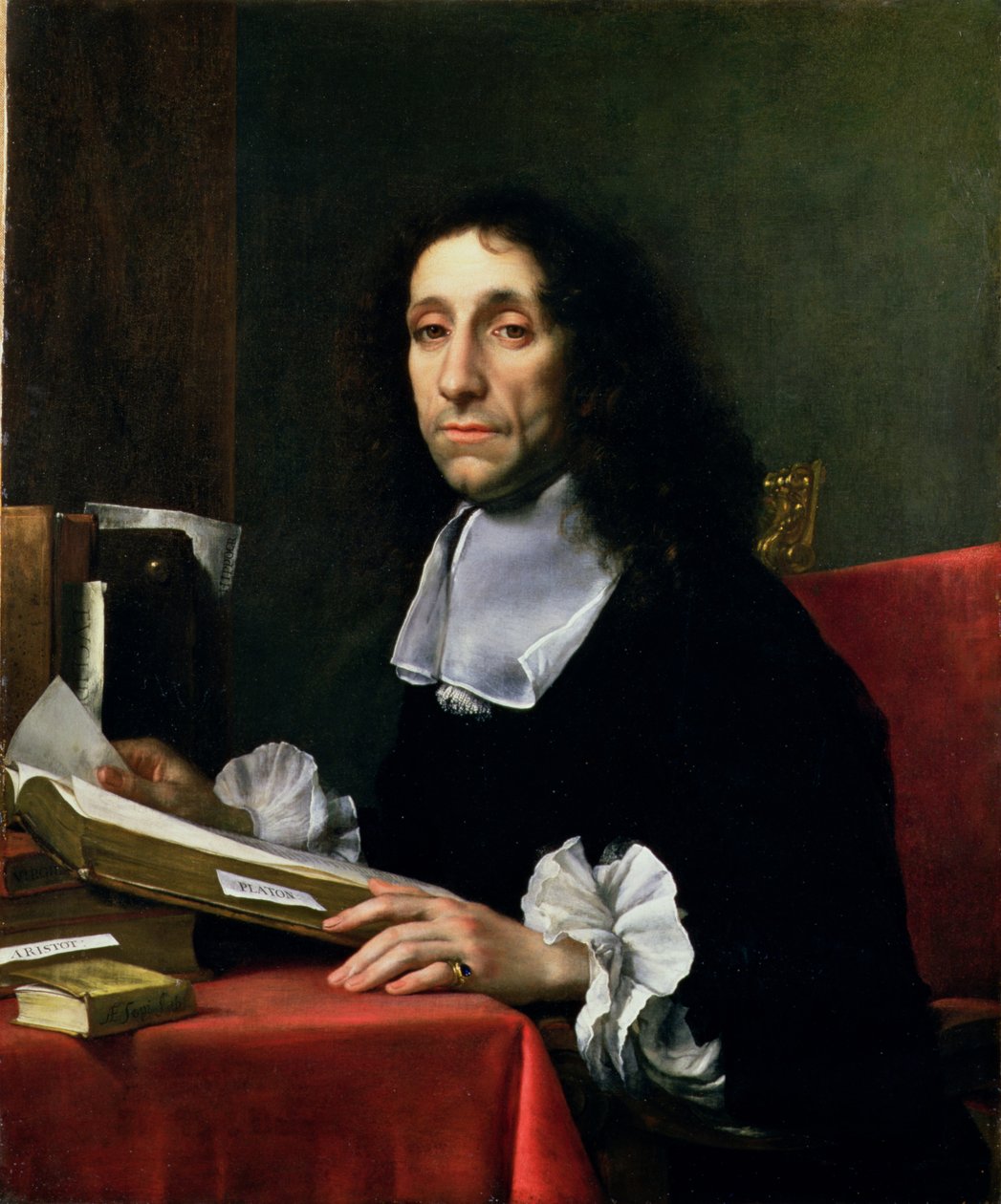 Sir Thomas Baines (1622-80) portréja 1665-70 alkotó: Carlo Dolci