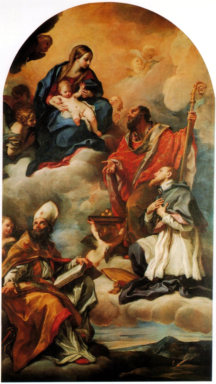 Az anconai Pinacoteca oltárképe alkotó: Carlo Maratta