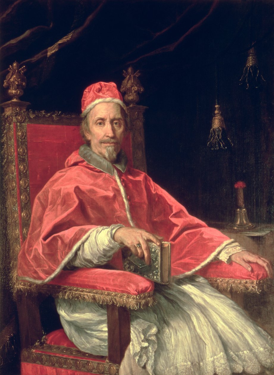 IX. Kelemen pápa (1600-69) portréja alkotó: Carlo Maratta or Maratti
