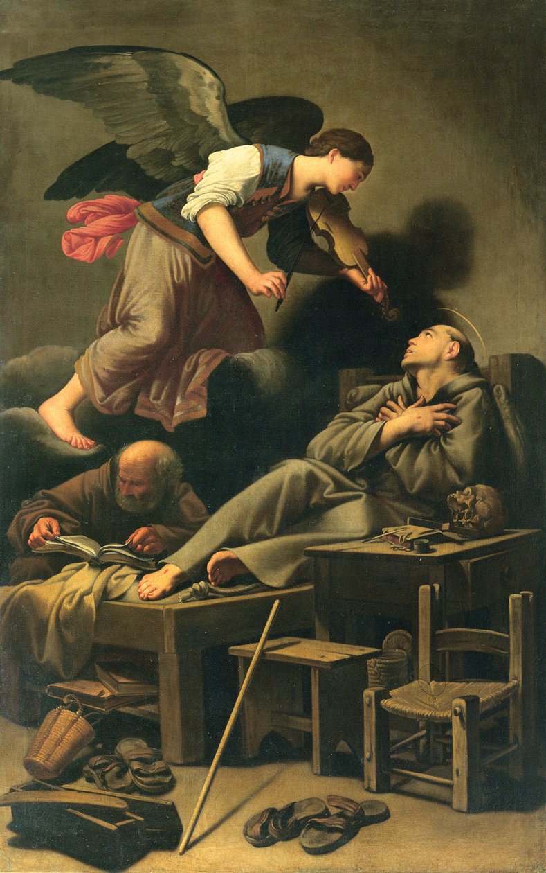 Szent Ferenc extázisa alkotó: Carlo Saraceni