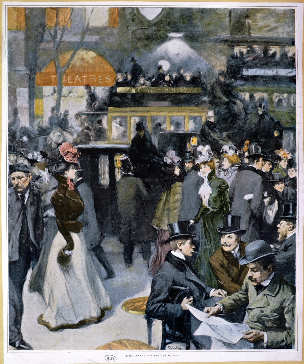 A Boulevard alkotó: Carlo Wostry