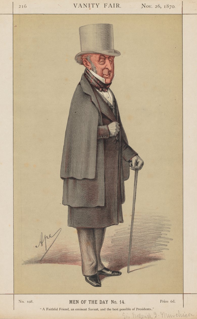 Vanity Fair: Men of the Day No. 14 "Egy hűséges barát, egy kiváló lovag és a lehető legjobb elnök" alkotó: Carlo (Ape) Pellegrini