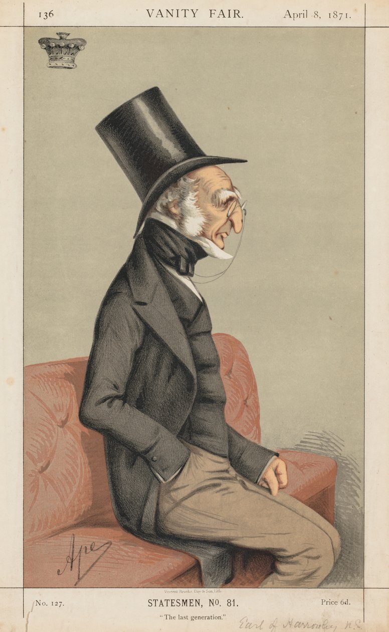 Vanity Fair: Stateman No., 81 "The Last Generation" alkotó: Carlo (Ape) Pellegrini