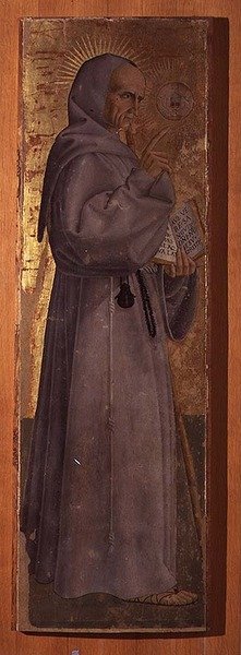 Szent János della Marca (tempera a panelen) alkotó: Carlo (follower of) Crivelli