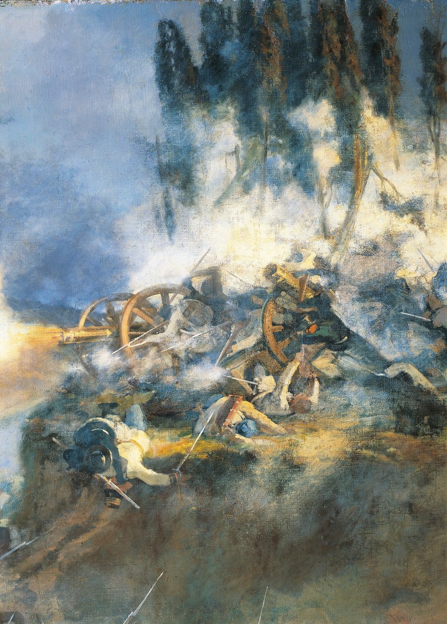 1859. június 24. – Carlo Ademollo festette a San Martinói csata alkotó: Carlo Ademollo