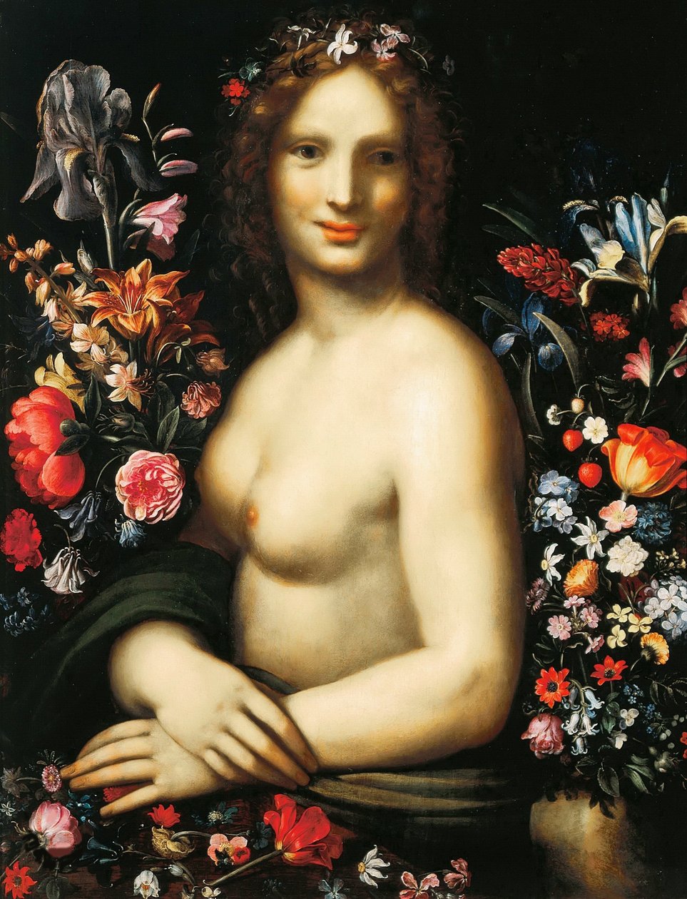 Flora La Nuda, kb. 1600. alkotó: Carlo Antonio Procaccini