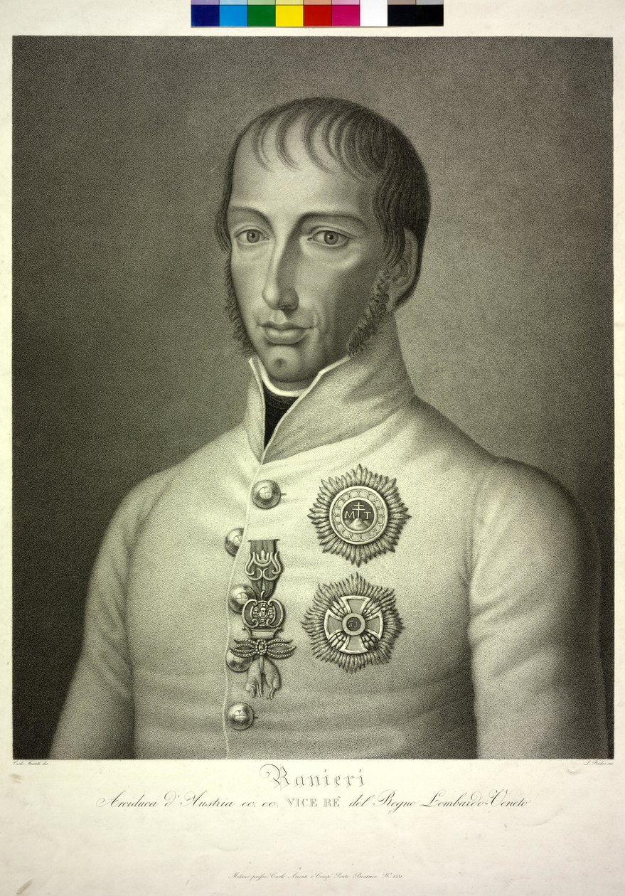 Rainer osztrák főherceg alkotó: Carlo Arienti