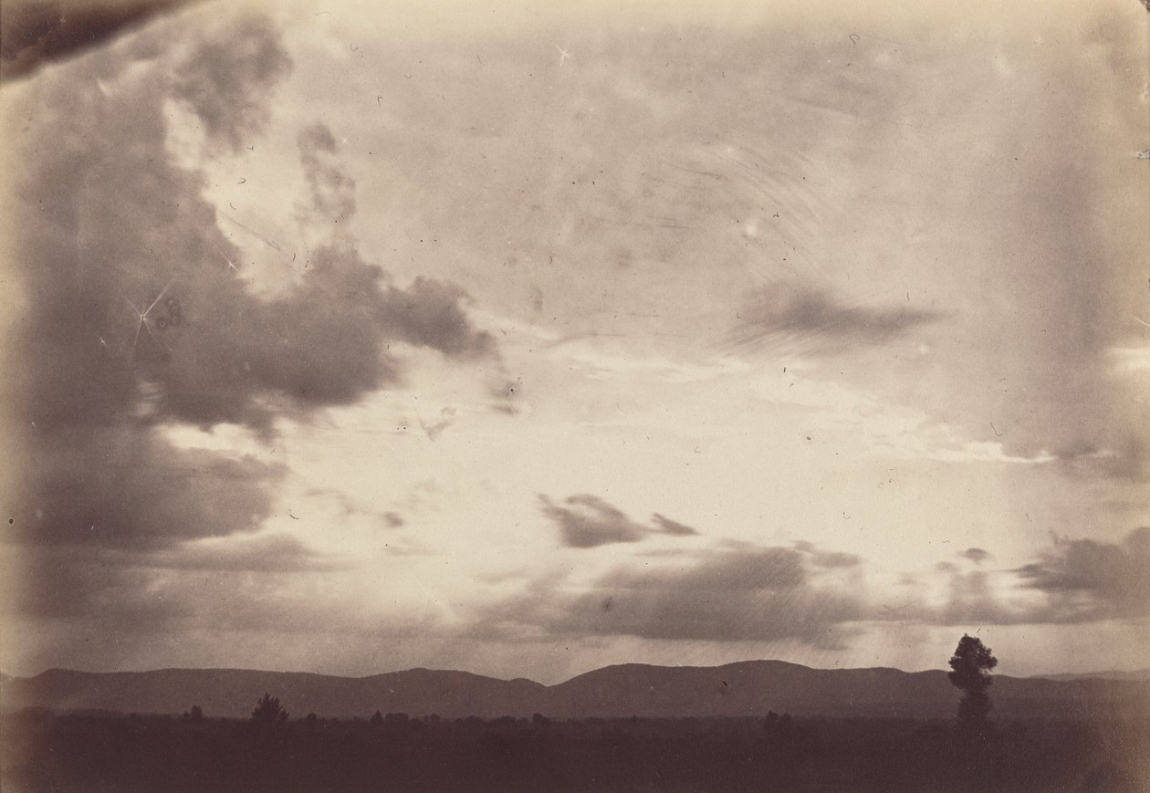 Cloud Study, római Campagna alkotó: Carlo Baldassare Simelli
