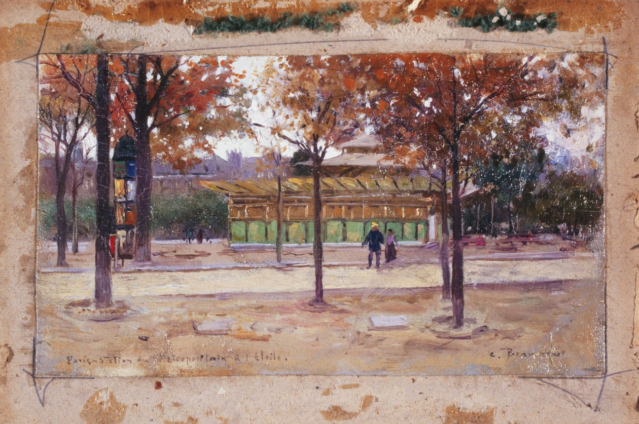 Entrée du métropolitain, place de l