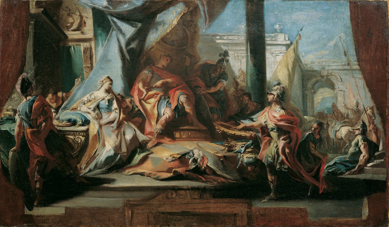Scipio nagylelkűsége alkotó: Carlo Carlone