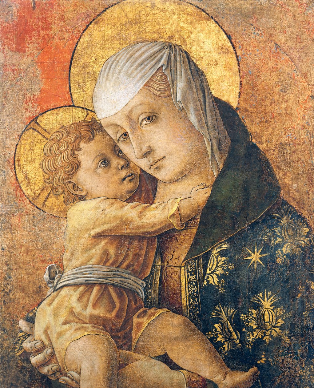 Madonna és gyermeke alkotó: Carlo Crivelli
