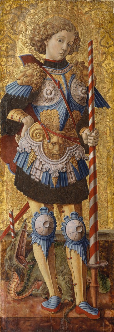 Szent György alkotó: Carlo Crivelli