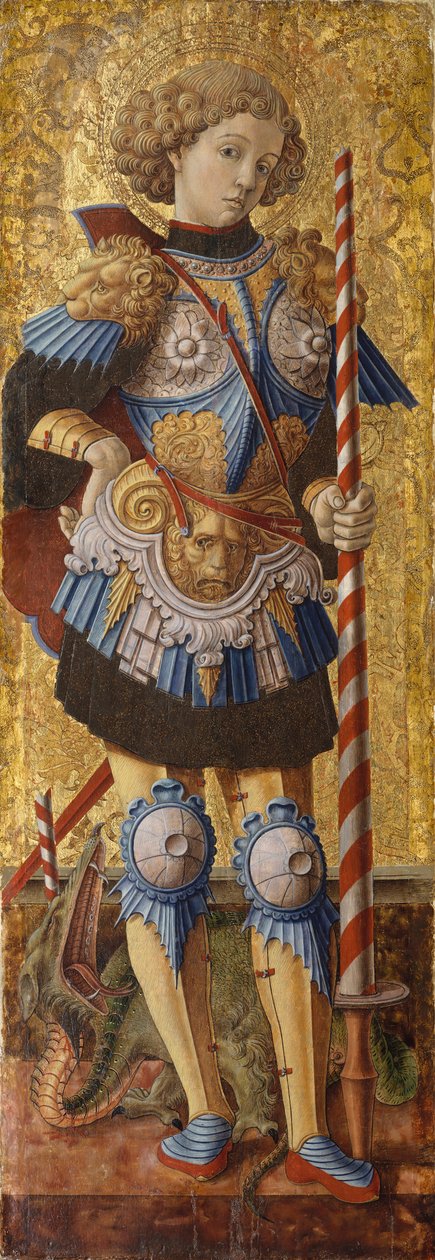 Szent György, 1472. alkotó: Carlo Crivelli