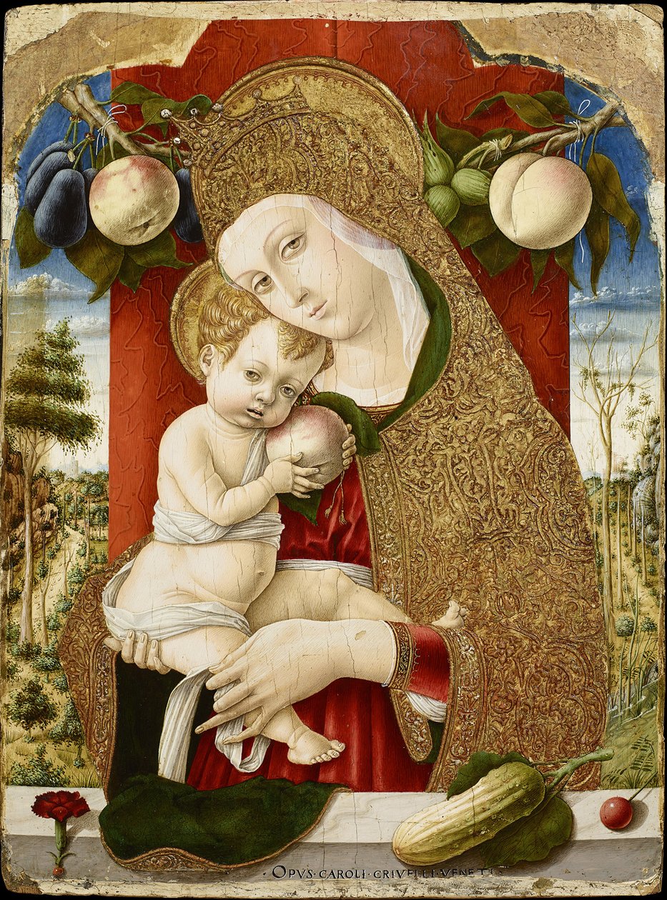 Szűz és gyermek, 1482-1483 alkotó: Carlo Crivelli