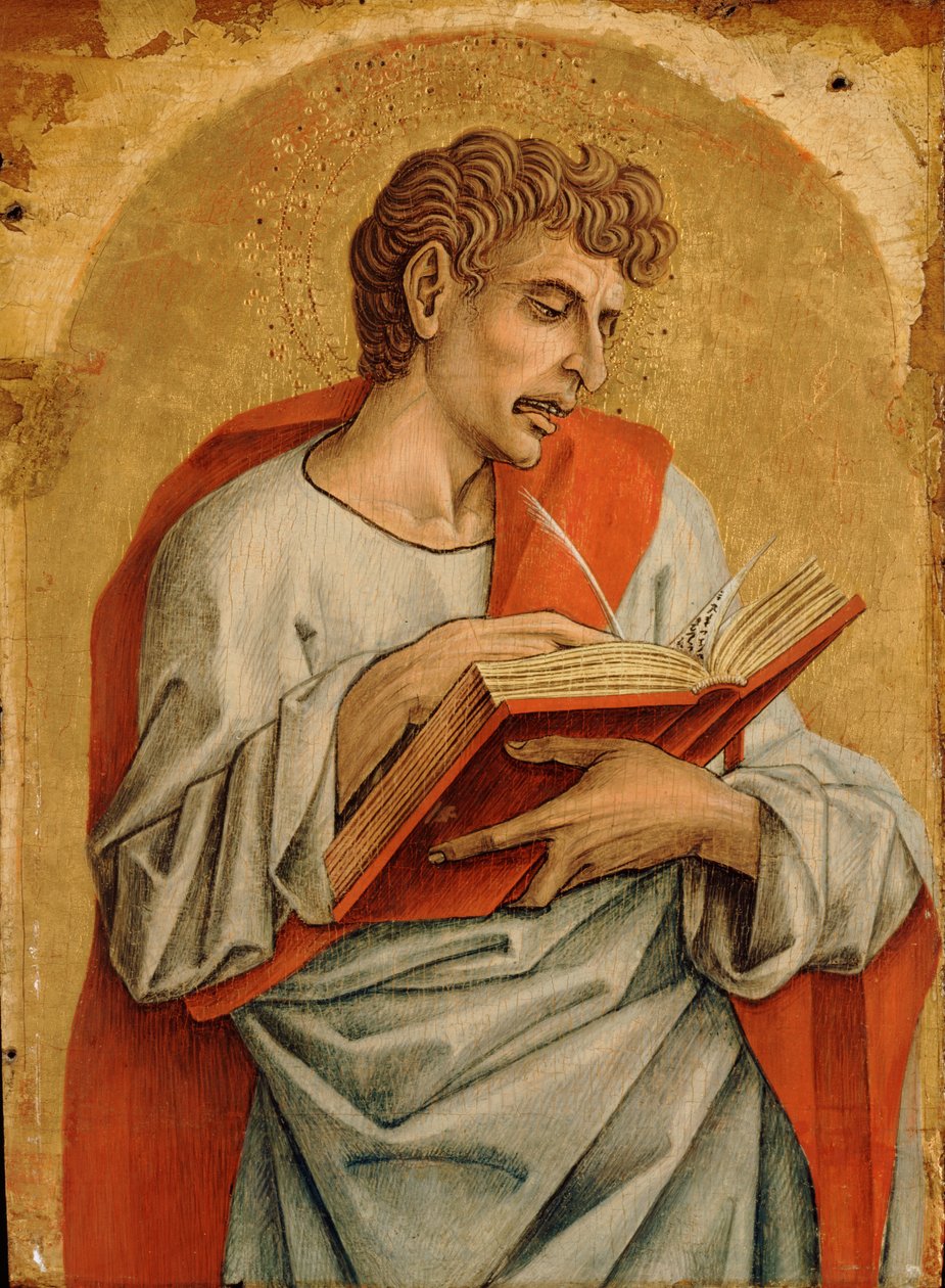 , a Montefiore-i poliptichonból, 1470 körül (tempera fatáblán) (lásd még: 492442-44) alkotó: Carlo Crivelli